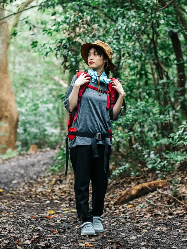 ACTIVE PANTS CIRCLE-MOVA MESH #BLACK [PS231309-1]｜PAPERSKY WEAR