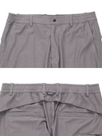 ACTIVE PANTS CIRCLE-MOVA MESH #TOP GRAY [PS231309-1]｜PAPERSKY WEAR