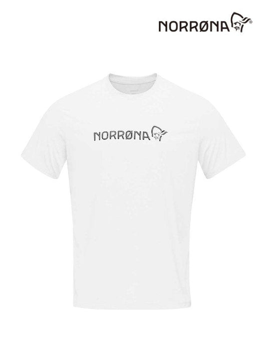 Norrona tech T-Shirt (M) #Snowdrop [5224-21]