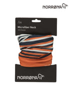 /29 microfiber Neck #Orange Popsicle/Indigo Night [3441-17]｜Norrona