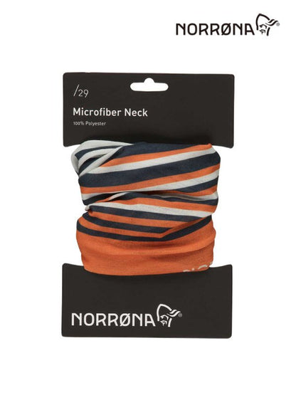 /29 microfiber neck #Orange Popsicle/Indigo Night [3441-17]｜Norrona