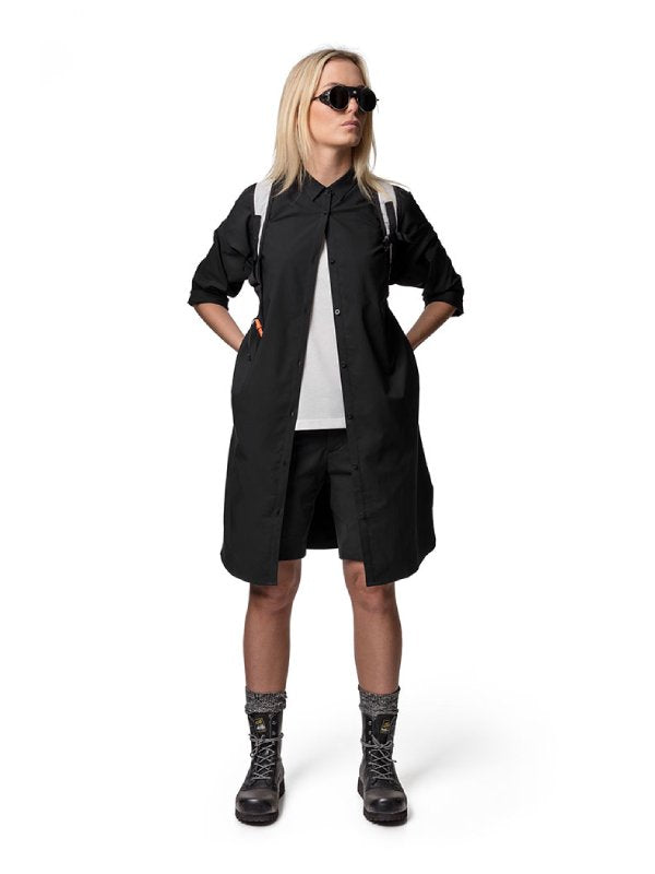 HOUDINI｜フーディニ W's Route Shirt Dress #true black [169794