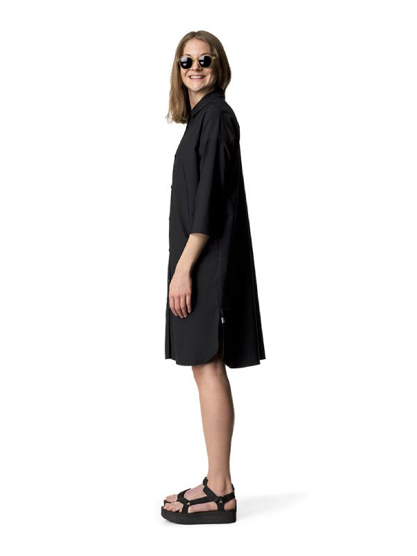 HOUDINI｜フーディニ W's Route Shirt Dress #true black [169794