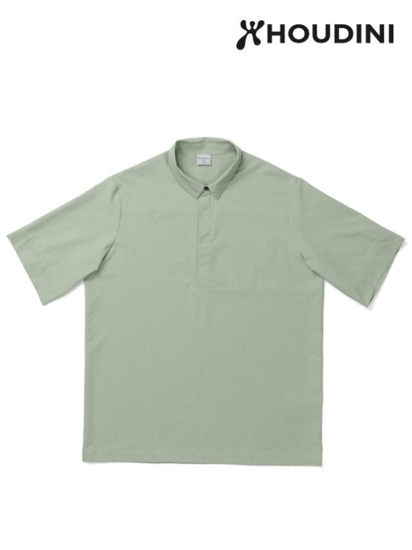 Men's Cosmo Shirt #Frost Green [238724]｜HOUDINI