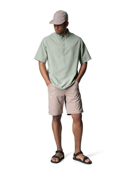 Men's Cosmo Shirt #Frost Green [238724]｜HOUDINI