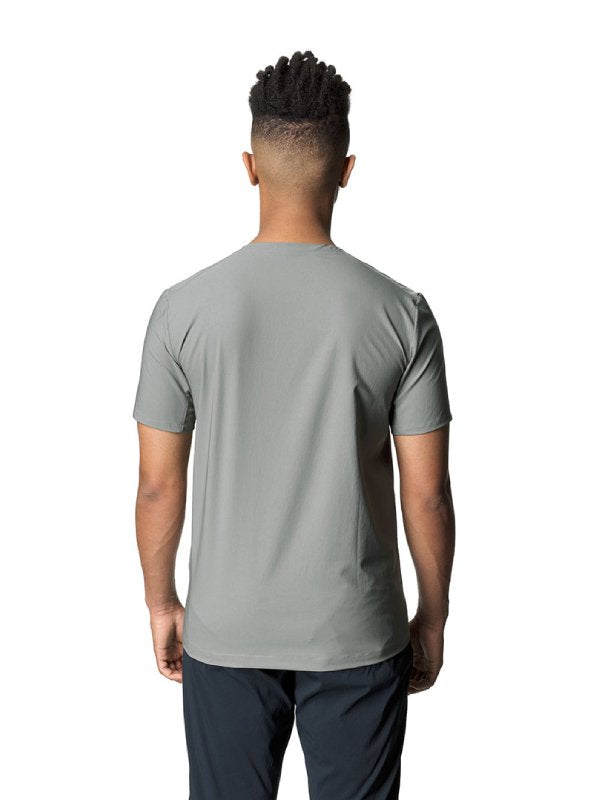 Men's Cover Tee #Geyser Grey [840018]｜HOUDINI