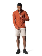 Men's Pace Wind Jacket #Mahogany Red [840005]｜HOUDINI