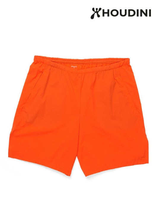 Men's Pace Light Shorts #Sunset Orange [860016]｜HOUDINI
