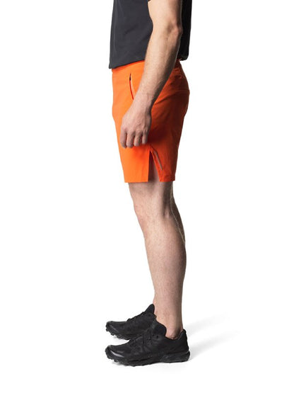 Men's Pace Light Shorts #Sunset Orange [860016] | HOUDINI