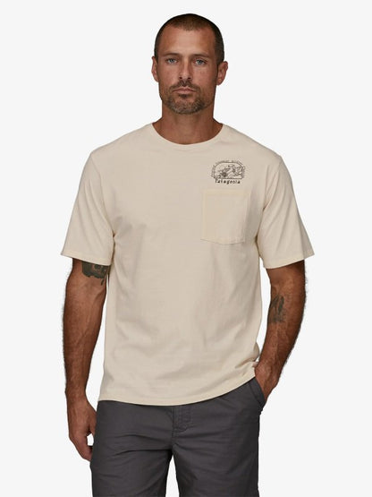 Men's Lost and Found Organic Pocket T-Shirt #UDNL [37672] | Patagonia