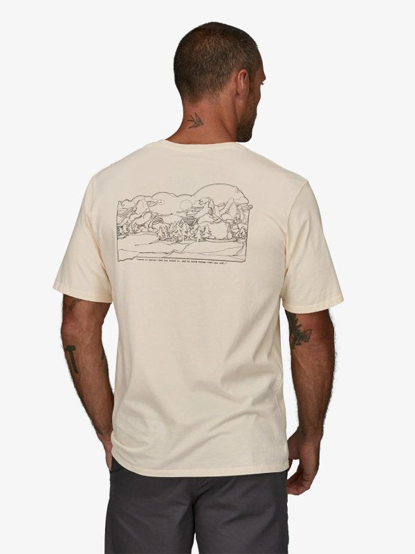 Men's Lost and Found Organic Pocket T-Shirt #UDNL [37672] | Patagonia