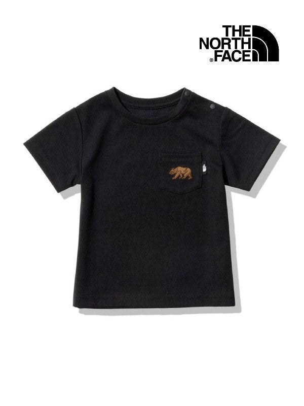 Baby S/S Pocket Tee #K [NTB32363]｜THE NORTH FACE【Outlet_40】