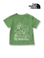 Baby S/S Graphic Tee #DG [NTB32335]｜THE NORTH FACE【Outlet_40】