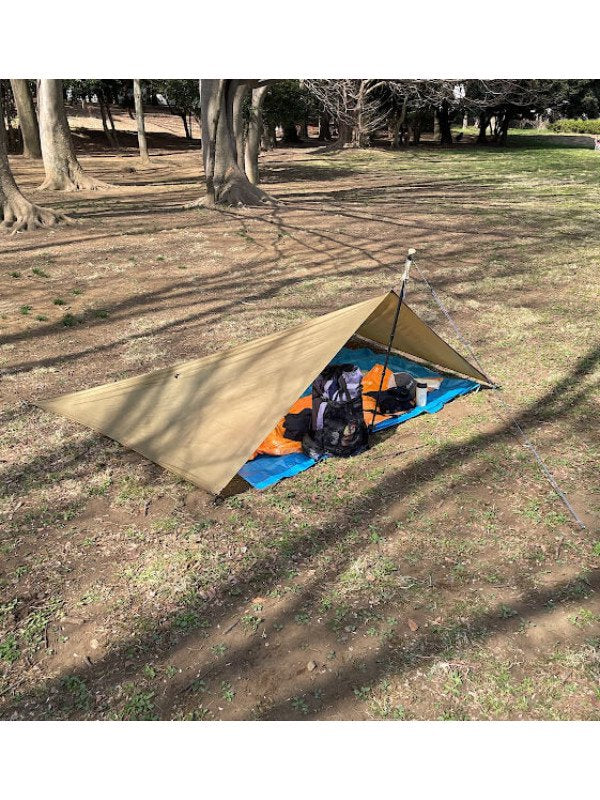 trail Bum CT tarp カーキ - テント