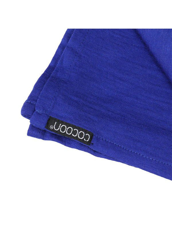 メリノウール／シルクブランケット #サファイア [12550043022000]｜COCOON