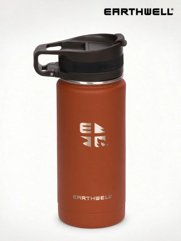 16oz Roaster Loop Bottle #Sierra Red | EARTHWELL