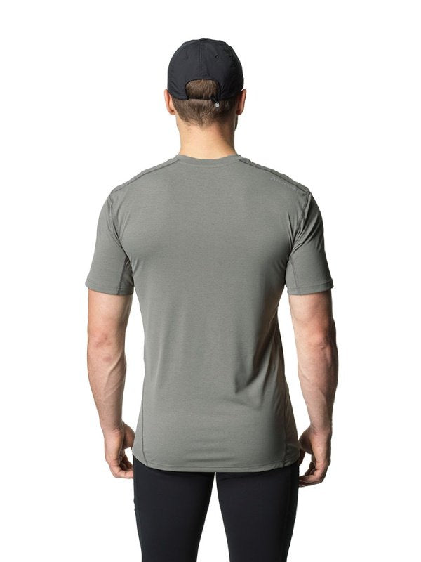 Men's Pace Air Tee #Geyser Grey [860019]｜HOUDINI【Outlet_30】