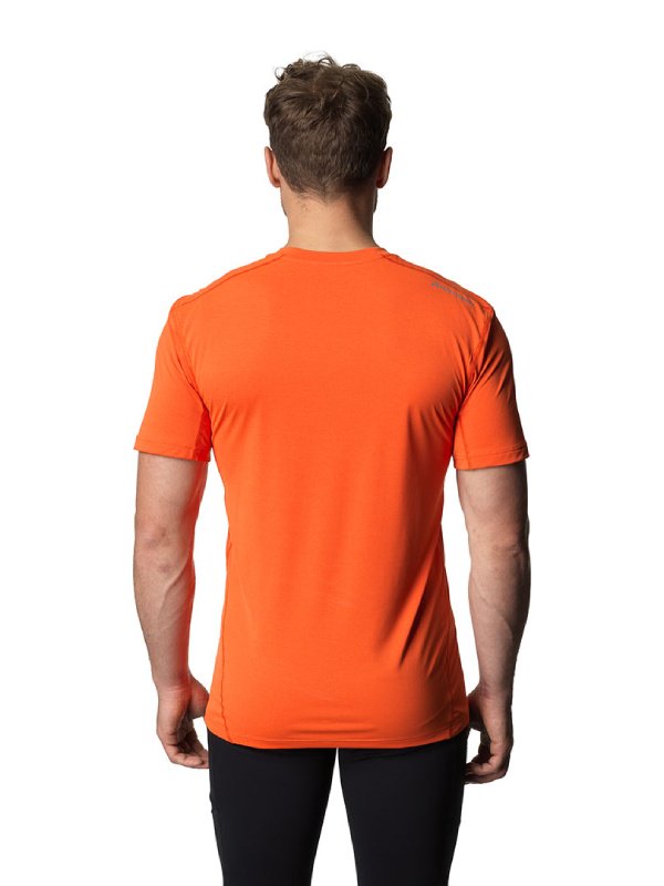 Men's Pace Air Tee #Sunset Orange [860019]｜HOUDINI