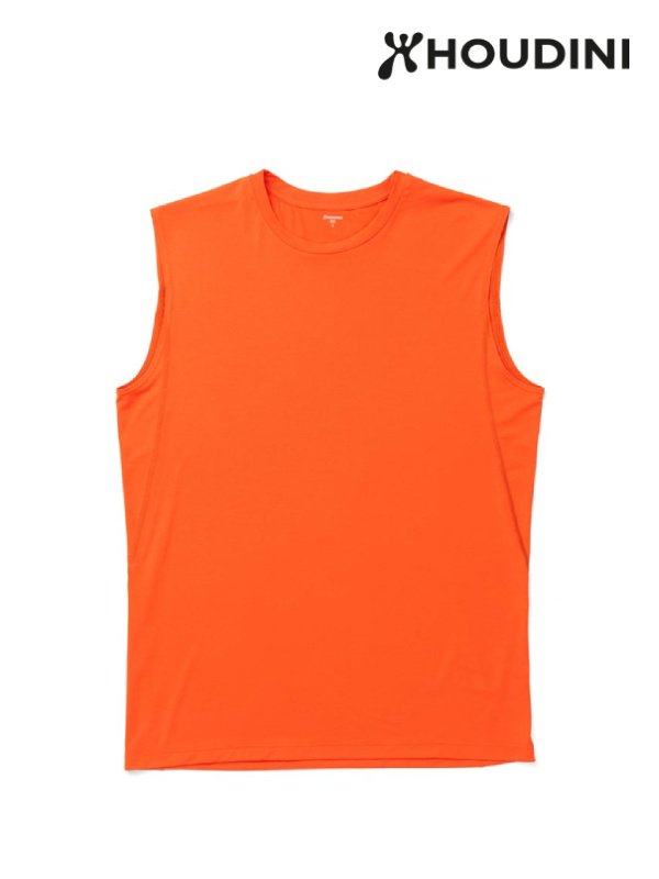 Men's Pace Air Tank #Sunset Orange [860021]｜HOUDINI