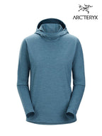 Women's Taema Hoody #Serene Heather [30804][L08624400]｜ARC'TERYX