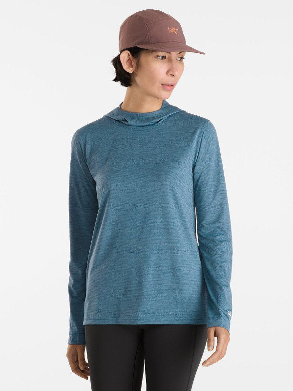 Women's Taema Hoody #Serene Heather [30804][L08624400]｜ARC'TERYX