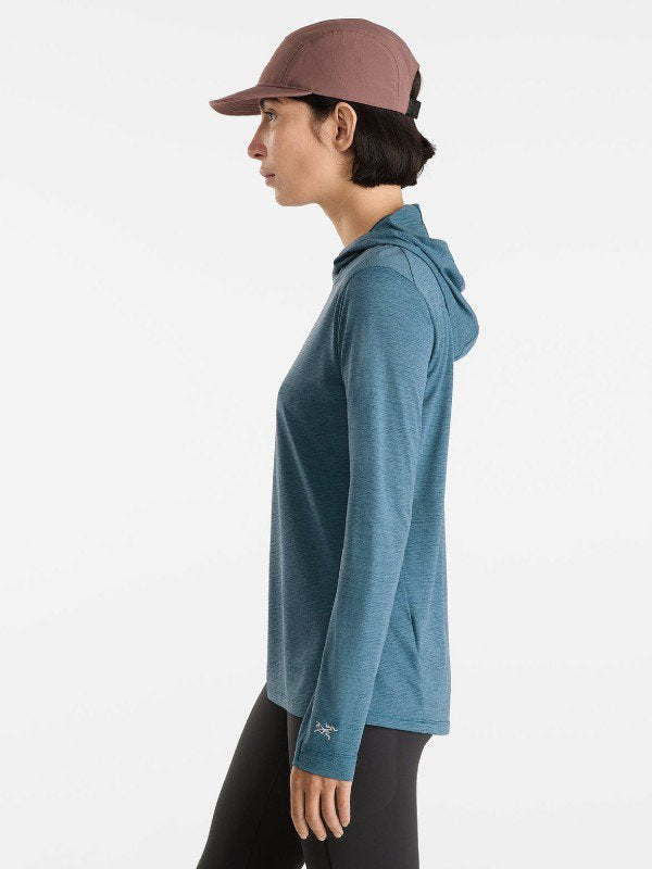 Women's Taema Hoody #Serene Heather [30804][L08624400]｜ARC'TERYX