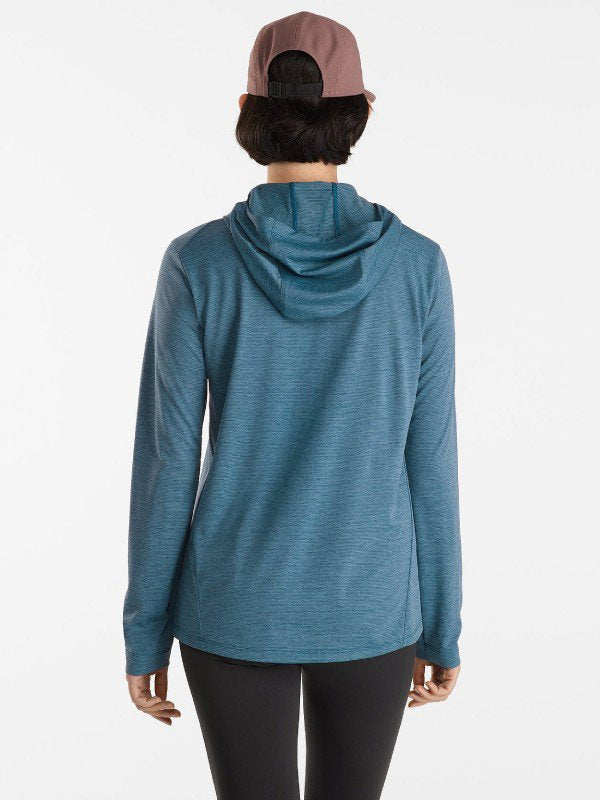 Women's Taema Hoody #Serene Heather [30804][L08624400]｜ARC'TERYX