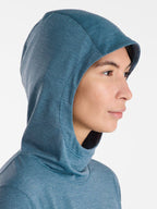 Women's Taema Hoody #Serene Heather [30804][L08624400]｜ARC'TERYX