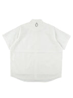 HIKE&BIKE CAVE BIG HALF SHIRTS #WHITE [PS231311-2]｜PAPERSKY WEAR