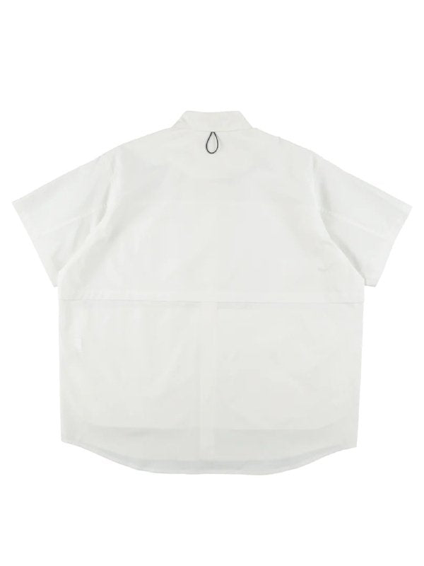 HIKE&BIKE CAVE BIG HALF SHIRTS #WHITE [PS231311-2]｜PAPERSKY WEAR