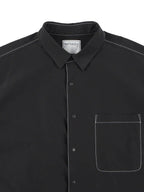 HIKE&BIKE CAVE BIG HALF SHIRTS #BLACK [PS231311-2]｜PAPERSKY WEAR