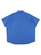 HIKE&BIKE CAVE BIG HALF SHIRTS #BLUE [PS231311-2]｜PAPERSKY WEAR