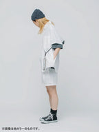 CAVE EASY SHORT PANTS #LIGHTGRAY [PS231312]｜PAPERSKY WEAR