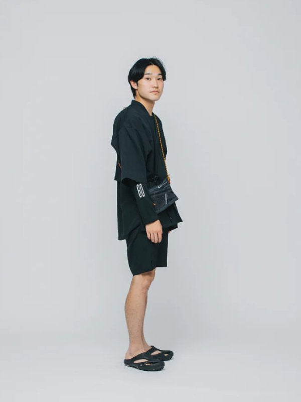 JINBEI HAORI #BLACK [PS231306]｜PAPERSKY WEAR