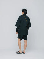 JINBEI HAORI #BLACK [PS231306]｜PAPERSKY WEAR