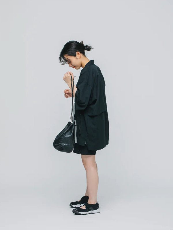 JINBEI HAORI #BLACK [PS231306]｜PAPERSKY WEAR