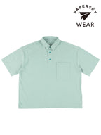 DRY&EASY BIG POLO #TUROQOISE [PS231314]｜PAPERSKY WEAR