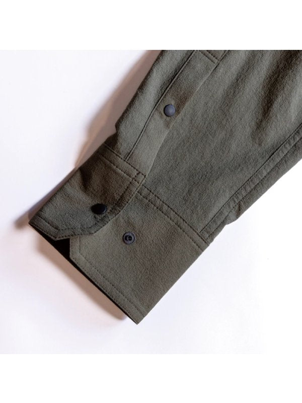 MERCED RIVER L/S SHIRTS #Khaki [101623]｜STATIC