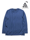 Women's RAW L.W. L/S SHIRTS #OceanBlue [100823]｜STATIC