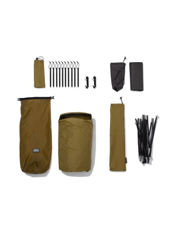 ZEROGRAM｜ゼログラム Thru Hiker1p ZEROBONE #Tan – moderate