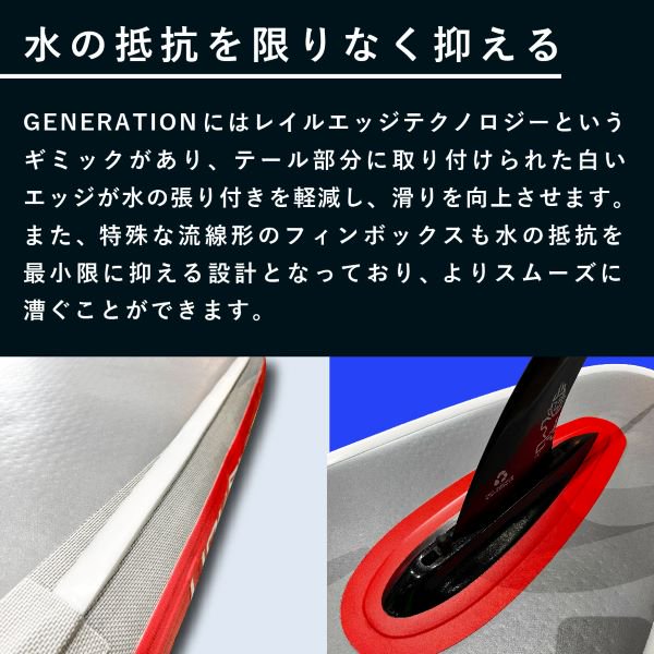 GENERATION DSC 12feet 6in×30in 【大型品/送料無料】｜STARBOARD