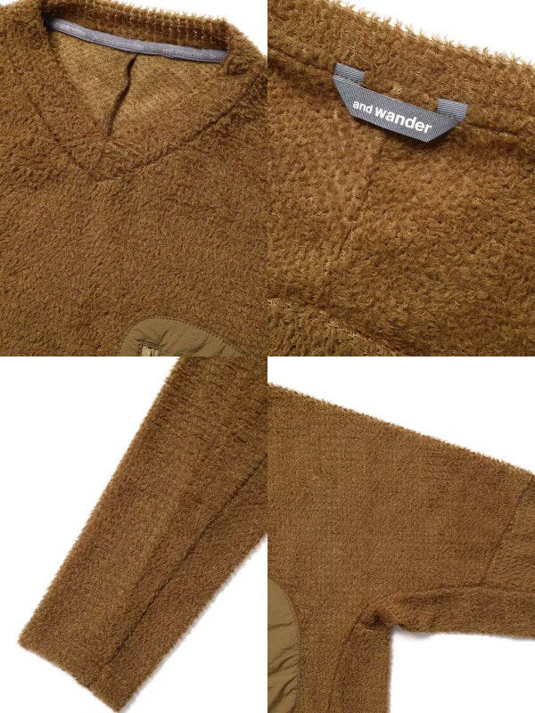 Women's alpha direct pullover #d.beige [5743244024] ｜andwander