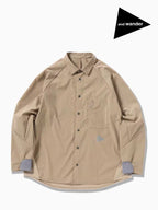 Women's fleece base LS shirt #beige [5743253026] ｜andwander