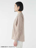 女士抓绒底领衬衫 #卡其色 [5743253027] | andwander