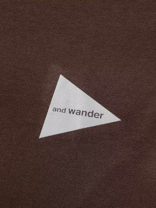 Women's power dry jersey raglan LS T #brown [5743264029] ｜andwander