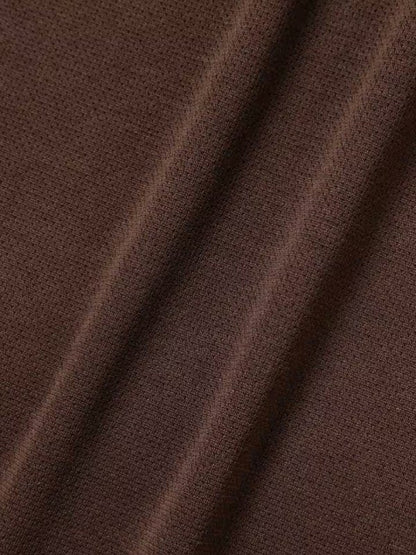 Women's power dry jersey raglan LS T #brown [5743264029] ｜andwander