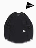 power dry jersey raglan LS T #black [5743264029] ｜andwander