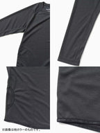 power dry jersey raglan LS T #black [5743264029] ｜andwander