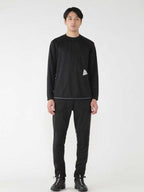 power dry jersey raglan LS T #black [5743264029] ｜andwander