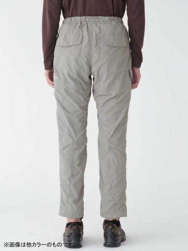 Women's Ny taffeta hiker pants #black [5743252037] ｜andwander